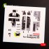 1/48 F-18C Hornet Interior 3D Decals for Hasegawa Kit