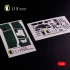 1/48 O-2A Skymaster Interior 3D Decals green decoration Type #for ICM kit