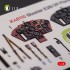 1/48 Gloster E28/39 Pioneer Interior parts (3D decals) for ClearProp kit 