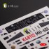 1/48 MH-60L Black Hawk Interior parts (3D decals) for ICM kit 