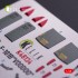 1/48 F-101B VooDoo Interior 3D Decals for Zimi Model/KittyHawk kit