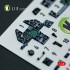 1/48 HARRIER GR3 Interior 3D Decals for Kinetic kit