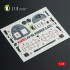 1/48 AV-8A HARRIER (Late) Interior 3D Decals for Kinetic kit