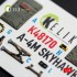 1/48 A-4M Skyhawk Interior 3D Decal Set for Hasegawa Kit