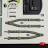 1/48 L-20A/U-6A Type 1 Interior 3D Decal Set for Dora Wings Kit