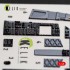 1/48 F-15C Eagle Early Interior 3D Decal Set for Hasegawa Kit