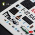 1/48 F-22 Raptor Interior 3D Decal Set for Hasegawa Kit