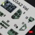 1/48 Aichi D3A2 Val Interior 3D Decal Set for Wingsy Kits