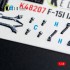 1/48 IAF F-15I Ra'am Interior 3D Decal for Great Wall Hobby Kit