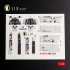 1/48 Aermacchi MB-326 Interior 3D Decal for Italeri Kit