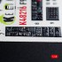 1/48 Grumman F9F-8 Cougar Interior 3D Decal for Kitty Hawk/Zimi Model Kit