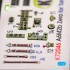 1/72 A6M2B Zero - Interior 3D Decals for Tamiya Kit