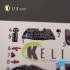 1/72 Me 163 B/S Komet Interior 3D Decals for Hobby 2000/Academy kit