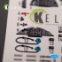 1/72 Me 163 B/S Komet Interior 3D Decals for Hobby 2000/Academy kit