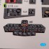 1/72 Vickers Valiant B(PR)K.1 Front Cockpit Interior 3D Decals for Airfix kit