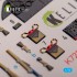 1/72 Vickers Valiant B(PR)K.1 Front Cockpit Interior 3D Decals for Airfix kit