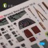 1/72 Bristol Beauhfighter TF.X Interior 3D Decals for Airfix kit