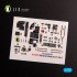 1/72 Bristol Beaufort Mk.1 Interior 3D Decals for Airfix kit