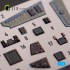 1/72 F-14B Tomcat Interior 3D Decals for Great Wall Hobby kit