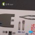1/72 P-40K Warhawk Interior 3D Decals for Special Hobby kit