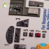 1/72 TBM-3E Avenger Interior 3D Decals for Hobby 2000/Hasegawa kit