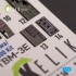 1/72 TBM-3E Avenger Interior 3D Decals for Hobby 2000/Hasegawa kit