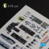 1/72 OA-10A Thunderbolt Interior parts (3D decals) for Italeri kit 