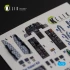 1/72 OA-10A Thunderbolt Interior parts (3D decals) for Italeri kit 