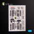 1/72 L-29 Delfin Interior parts (3D decals) for AMK kit 