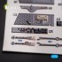 1/72 L-29 Delfin Interior parts (3D decals) for AMK kit 