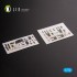 1/72 OV-1A/JOV-1A MOHAWK Interior parts (3D decals) for ClearProp kit 