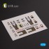 1/72 OV-1A/JOV-1A MOHAWK Interior parts (3D decals) for ClearProp kit 