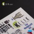 1/72 SU-17M4P/22M4 Interior parts (3D decals) for ModelSvit kit 