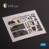 1/72 P-38J Lightning Interior parts (3D decals) for Italeri/Academy kit 
