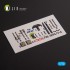 1/72 FW-189C/V-6 Interior parts (3D decals) for ICM kit 