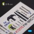 1/72 FW-189C/V-6 Interior parts (3D decals) for ICM kit 