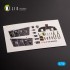 1/72 B-24D Liberator Interior 3D Decals for Hasegawa kit
