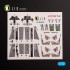 1/72 T-2 Advanced Trainer Interior 3D Decals for Platz kit