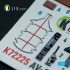 1/72 AV-8A Harrier (late) Interior 3D Decals for Italeri kit