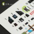 1/72 Mirage-2000C Interior 3D Decals for DreamModel kit