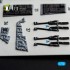 1/72 F-14D Tomcat Interior 3D Decal Set for Tamiya Kit
