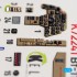 1/72 Bf 110C Early Interior 3D Decal Set for Eduard Kit