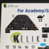 1/72 SB2C-4 Helldiver Interior 3D Decal Set for Academy/Special Hobby Kits
