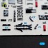 1/72 AJ 37 Viggen Interior 3D Decal Set for Special Hobby Kit