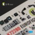 1/72 Eurofighter Typhoon Interior 3D Decal Set for Hasegawa Kit