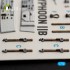 1/72 Eurofighter Typhoon EF-2000 Interior 3D Decal Set for Italeri Kit