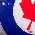 1/72 - 1/48 Canada Roundel Acrylic 3 mm (240 x 240 mm, 190g) 