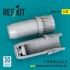 1/32 F-15 (A/B/C/D/E/J) Open Exhaust Nozzles for Tamiya Kit