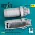 1/32 F-15 (A/B/C/D/E/J) Closed Exhaust Nozzles for Tamiya Kit