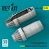 1/32 F-15 (A/B/C/D/E/J) Closed Exhaust Nozzles for Tamiya Kit